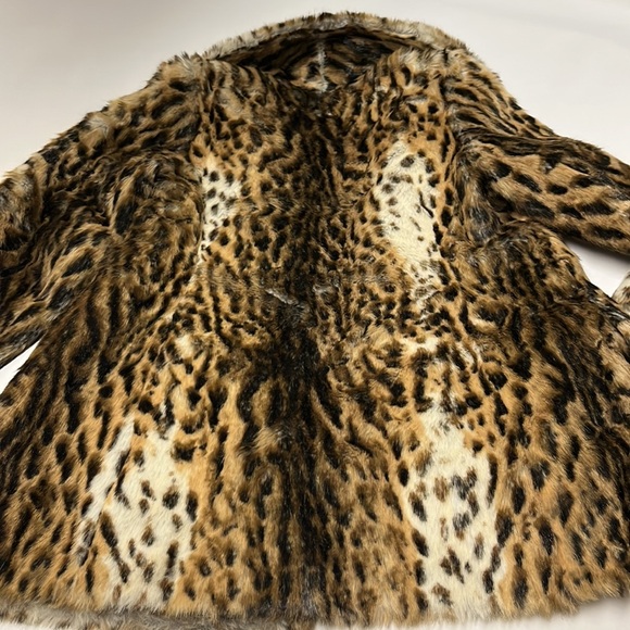 Vintage Fairmoor 1960- 1970’s animal print faux fur coat - Picture 9 of 10